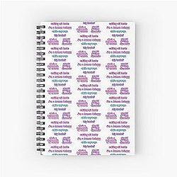 Nicki Minaj Funny Quotes Sticker Pack -Meme Sayings Songs Anaconda Barbz Merch Apparel Face Laughing Spiral Notebook