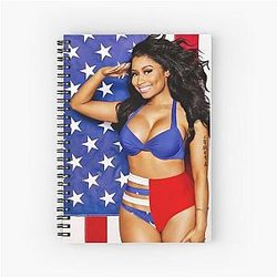 Nicki Minaj American Magazine Poster Notebook