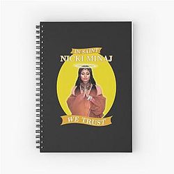 In Saint Nicki Minaj Trust Artwork is Yellow Notebook