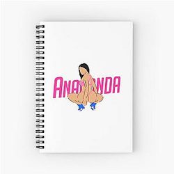Nicki Minaj Spiral Notebook