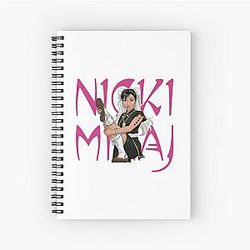 Nicki Minaj Spiral Notebook