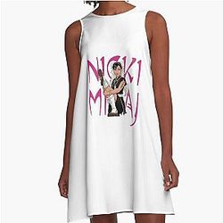 Nicki Minaj Chun-Li A-Line Dress