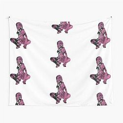 Nicki Minaj Anaconda Pink Snake Skin Tapestry
