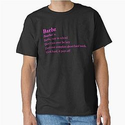 Nicki Minaj Barbz Aesthetic Black Classic T-Shirt