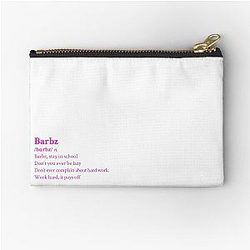Nicki Minaj Barbz Aesthetic Zipper Pouch