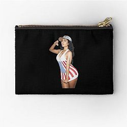 Nicki Minaj Patriotic Salute Pouch