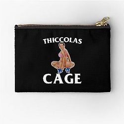 Nicki Minaj Thickeolas Cage Zipper Pouch