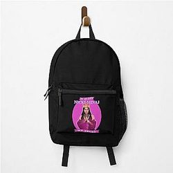 Nicki Minaj We Trust Artwork In Pink Backpack