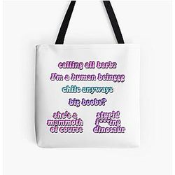Nicki Minaj Best Quotes TikTok Queen Pink Friday Roman's Revenge Songs Anaconda Barbz Merch Apparel Fan Art Tote Bag