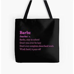 Nicki Minaj Barbz Aesthetic Black Tote Bag