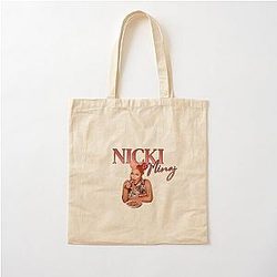 Red Ruby da Nicki Minaj Artwork Cotton Tote Bag