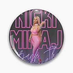 Nicki Minaj Back the Barb Pin
