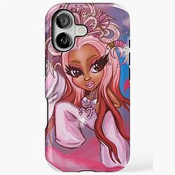 Nicki Minaj Chibi painting iPhone Tough Case