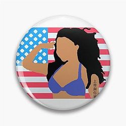 Nicki Minaj Flag Pin