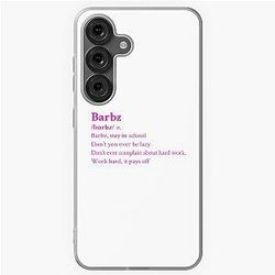 Nicki Minaj Barbz Aesthetic Quote Soft Case for Samsung Galaxy