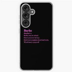 Nicki Minaj Barbz Aesthetic Quote for Samsung Galaxy Soft Case