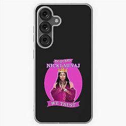 In Queen Nicki Minaj Trust Artwork, in Pink Samsung Galaxy Soft Case