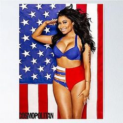 Nicki Minaj American Flag Magazine