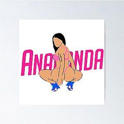 Nicki Minaj Anaconda Poster