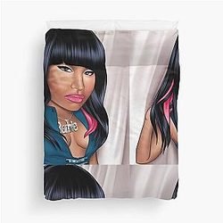Nicki Minaj Cartoon Caricature CelebToonz Duvet Cover