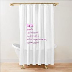 Nicki Minaj Barbz Aesthetic Shower Curtain