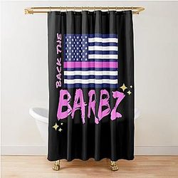 Back Nicki Minaj Shower Curtain