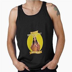 In Queen Nicki Minaj Trust Artwork, In Yellow Tank Top