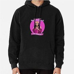 In Queen Nicki Minaj We Trust Artwork in Pink Hoodie