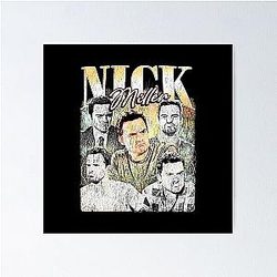 Nick Miller Vintage Poster