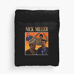 New Nick Miller Classic T-Shirt Duvet Cover