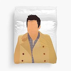 Nick Miller Trench Coat Duvet Cover
