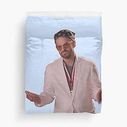 Nick Miller Bandana Duvet Cover