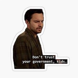 Nick Miller Sticker