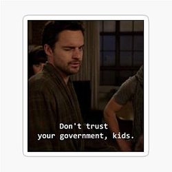 Nick Miller Sticker