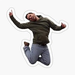 Freeze frame sticker