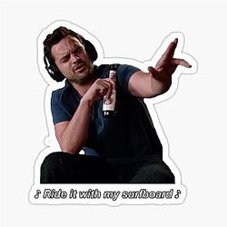 Nick Miller - New Girl Sticker