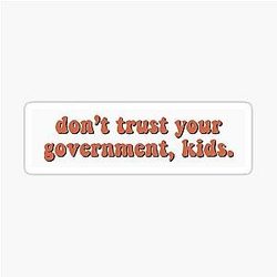 Nick Miller Government Sticker
