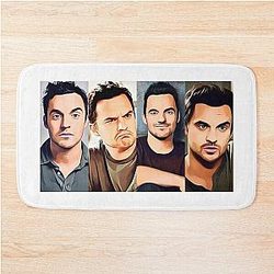 Nick Miller! Bath Mat