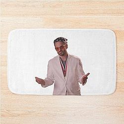 Nick Miller Bandana & Sunglasses Bath Mat