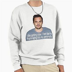 Nick Miller Getting Older Pullover Sweatshirt