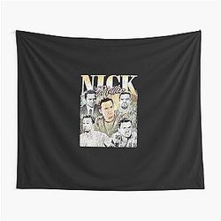 Nick Miller Smiley Vintage Oversized T-Shirt