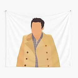 Nick Miller Trench Coat Vector Tapestry