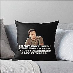 Nick Miller Tshirt Funny Tee Throw Pillow