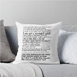Nick Miller Throw Pillow