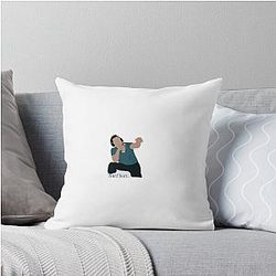 Nick Miller Surf Throw Pillow