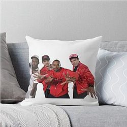 New Girl Coach Winston Bishop and Nick Miller Throw Pillow