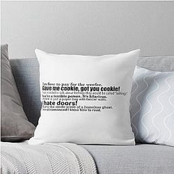 Nick Miller Throw Pillow