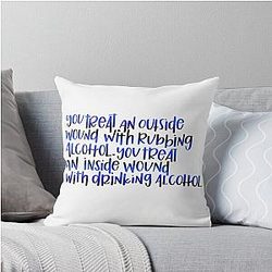 Nick Miller New Girl quote Throw Pillow