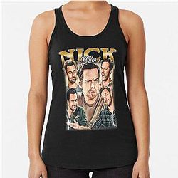 Nick Miller Vintage For Fan Gift Racerback Tank Top