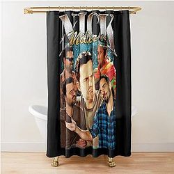 Nick Miller Homage Vintage T shirt Nick Miller Retro Fan Tees Shower Curtain
